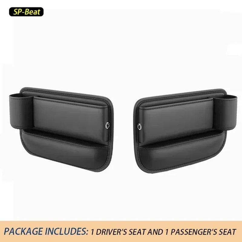Leather Car Seat Gap Organizer