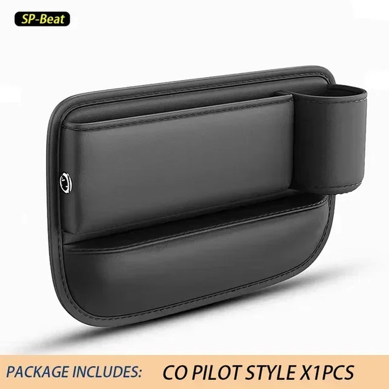 Leather Car Seat Gap Organizer