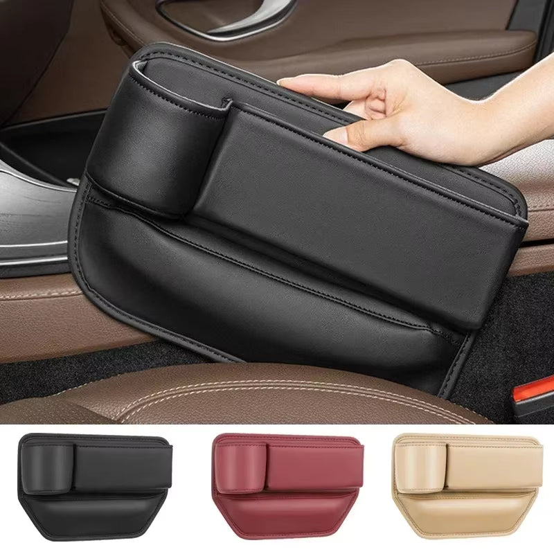 Leather Car Seat Gap Organizer