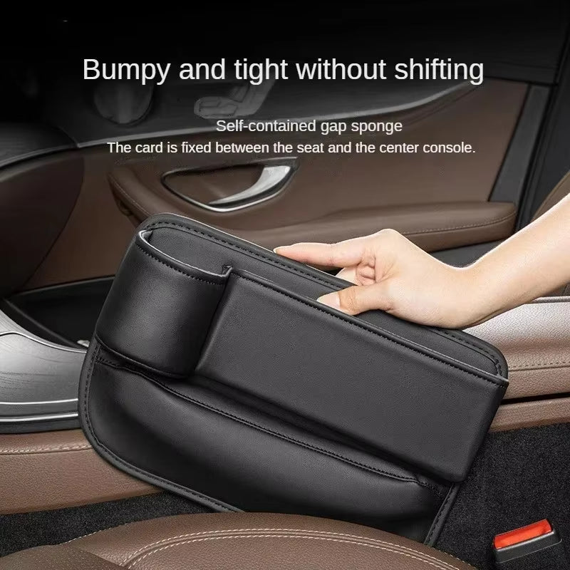 Leather Car Seat Gap Organizer