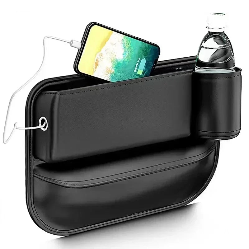 Leather Car Seat Gap Organizer