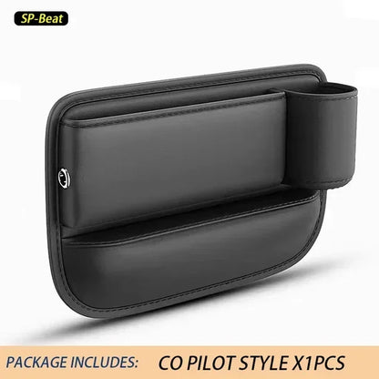 Leather Car Seat Gap Organizer