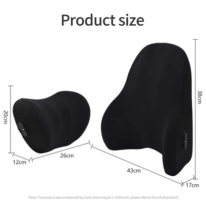 Car Headrest & Lumbar Support Massager