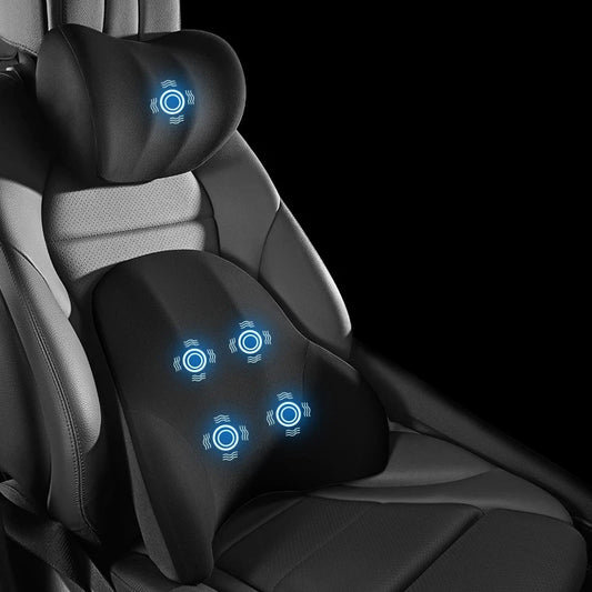 Car Headrest & Lumbar Support Massager