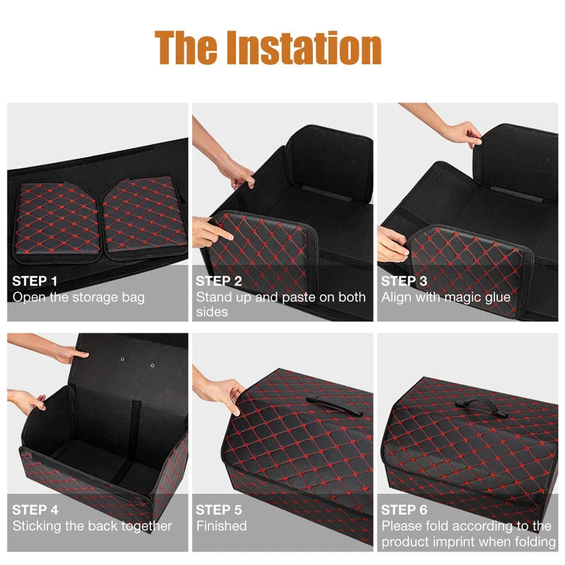 Car Trunk Organizer Box 